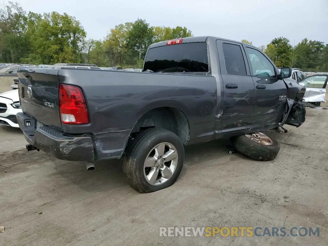 3 Photograph of a damaged car 1C6RR7FG7KS544648 RAM 1500 2019
