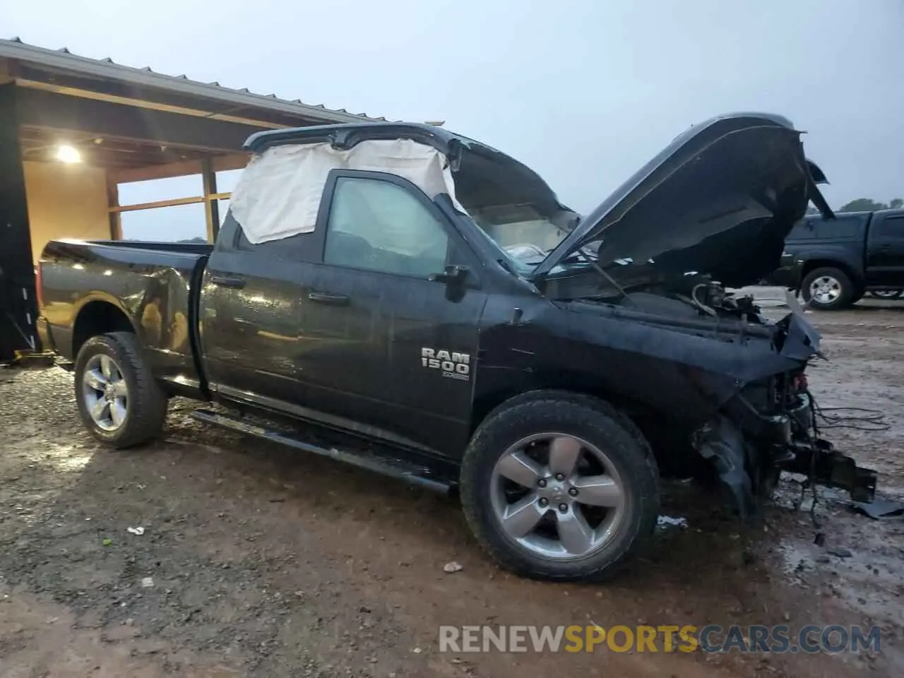 4 Photograph of a damaged car 1C6RR7FG7KS608008 RAM 1500 2019