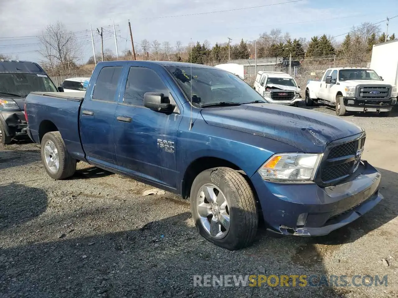 4 Photograph of a damaged car 1C6RR7FG7KS638531 RAM 1500 2019