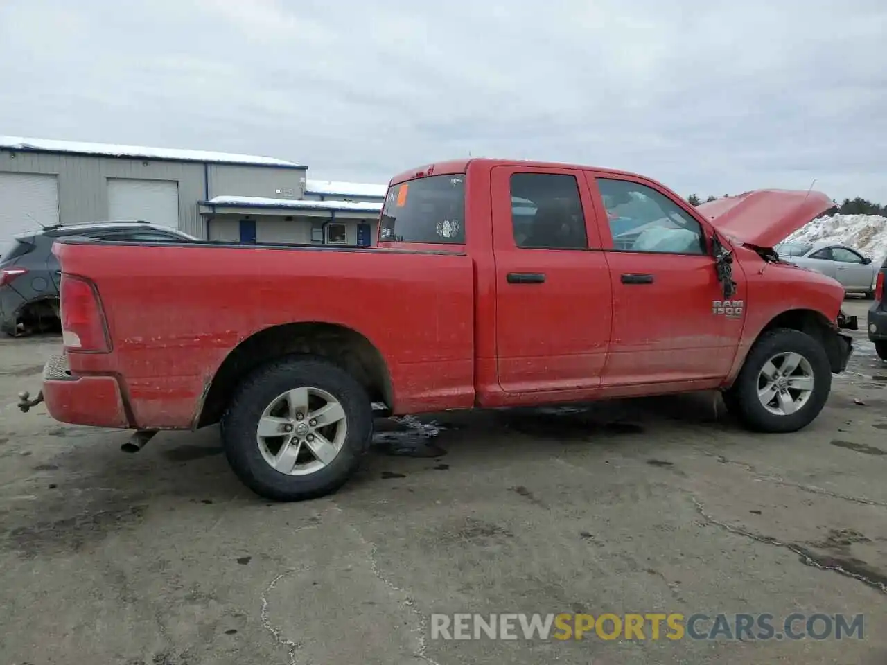 3 Photograph of a damaged car 1C6RR7FG8KS577643 RAM 1500 2019