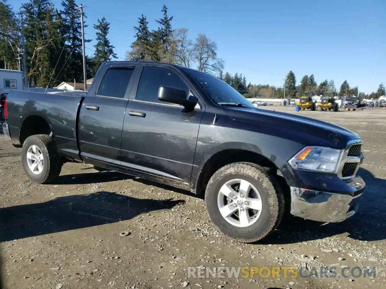 4 Photograph of a damaged car 1C6RR7FG8KS592188 RAM 1500 2019