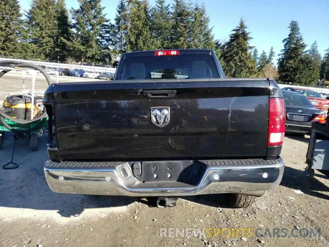 6 Photograph of a damaged car 1C6RR7FG8KS592188 RAM 1500 2019