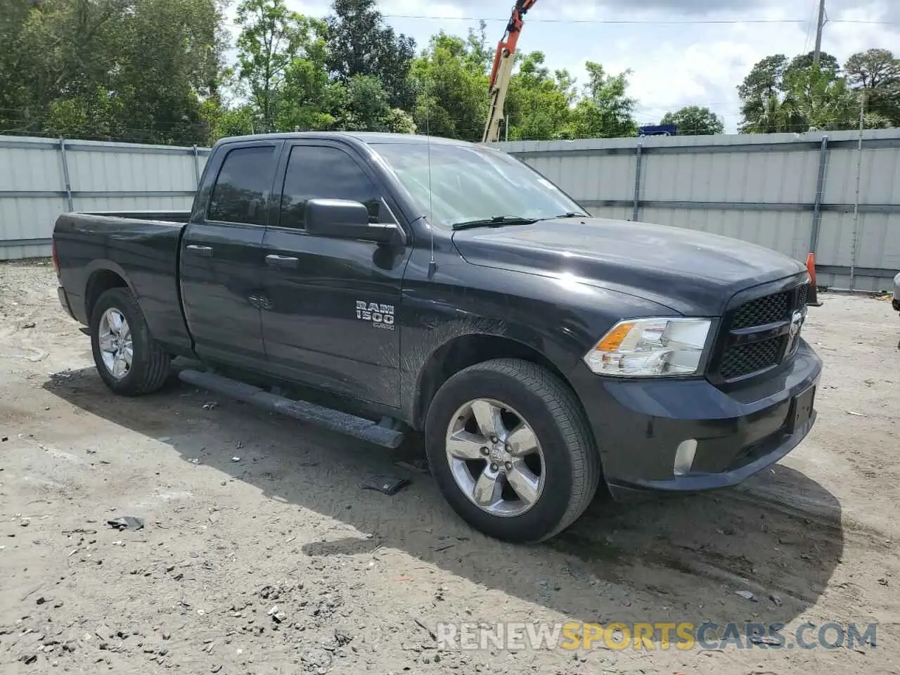 4 Photograph of a damaged car 1C6RR7FG9KS569891 RAM 1500 2019