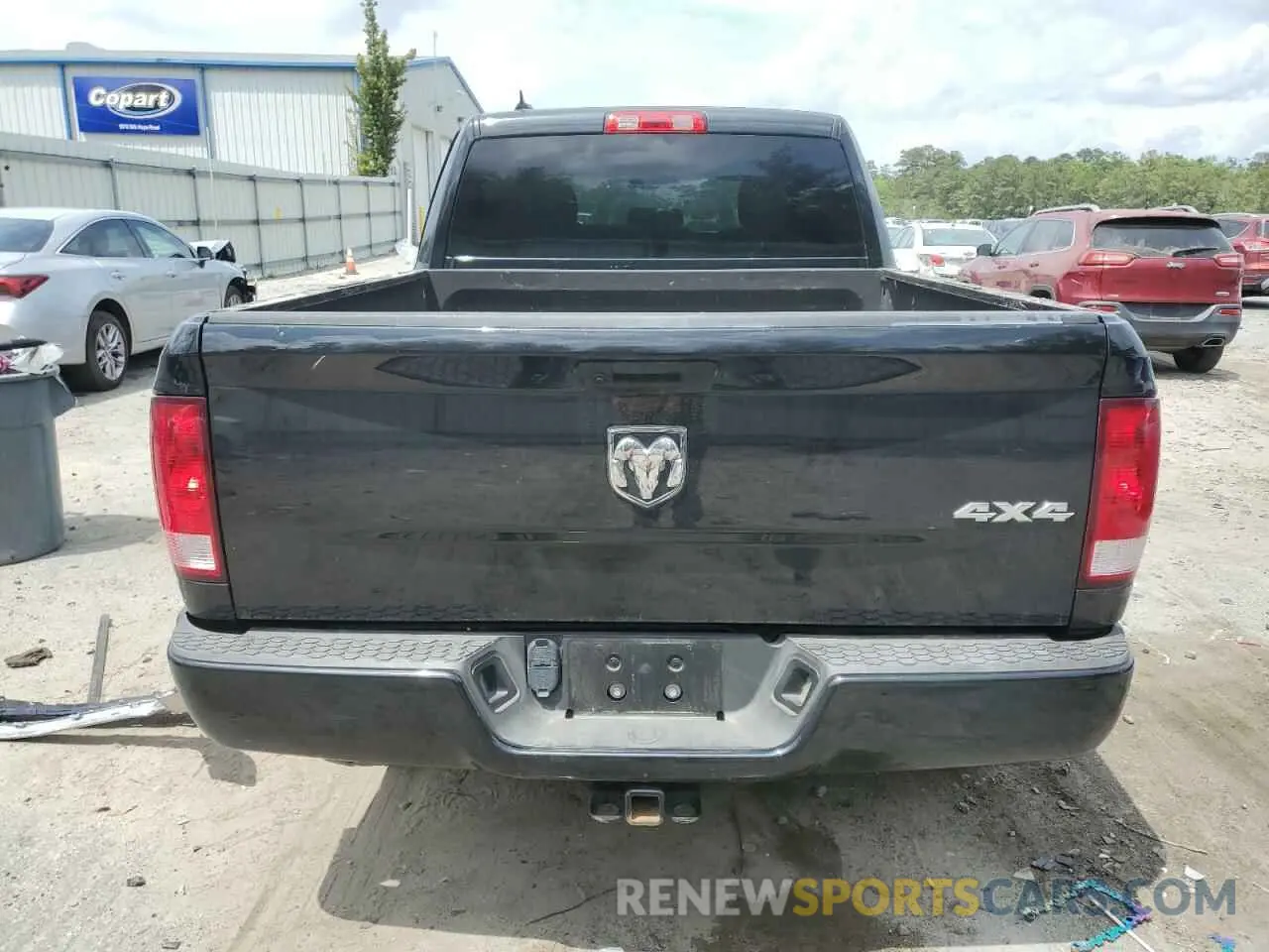 6 Photograph of a damaged car 1C6RR7FG9KS569891 RAM 1500 2019
