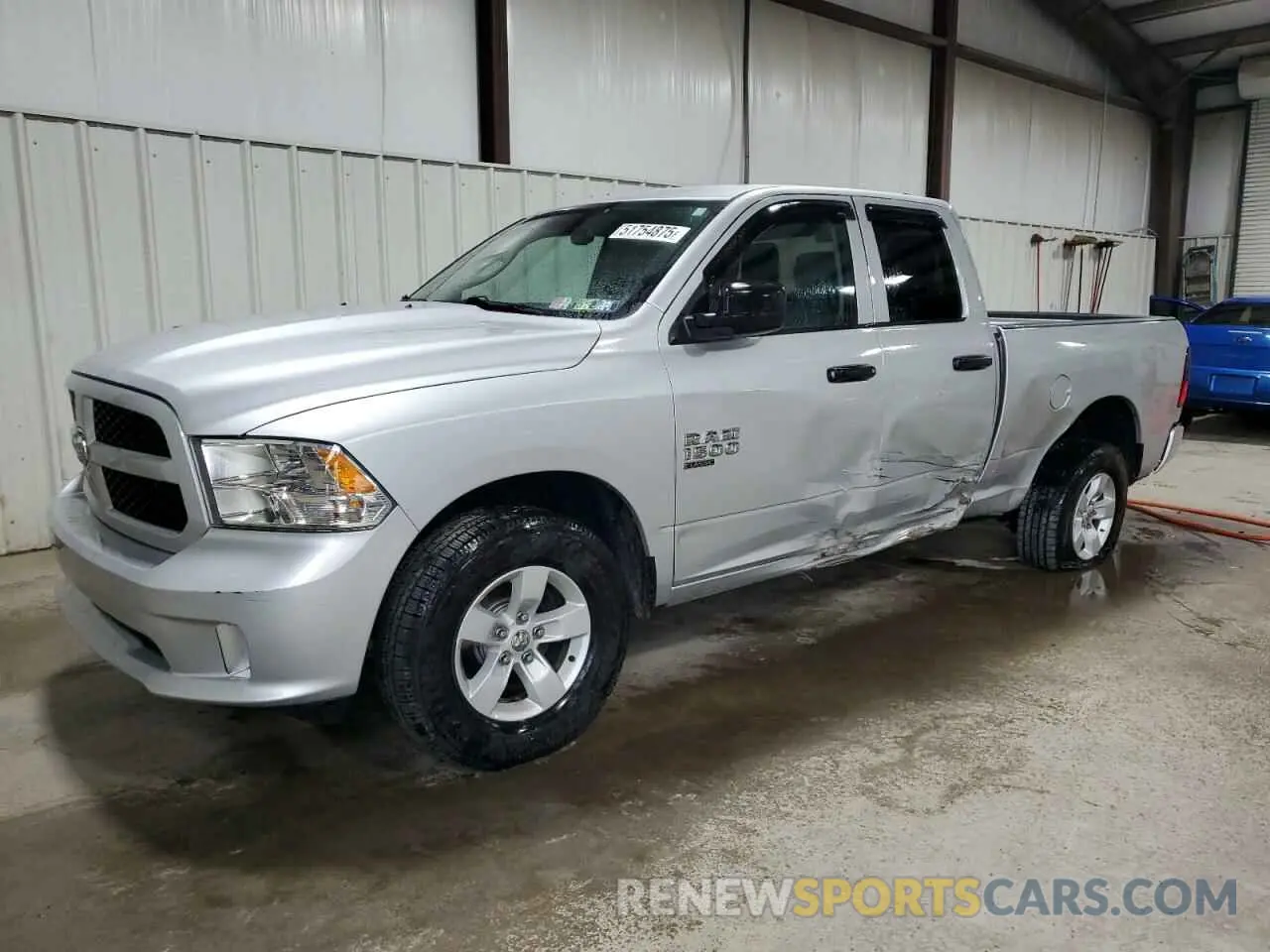 1 Photograph of a damaged car 1C6RR7FGXKS518965 RAM 1500 2019