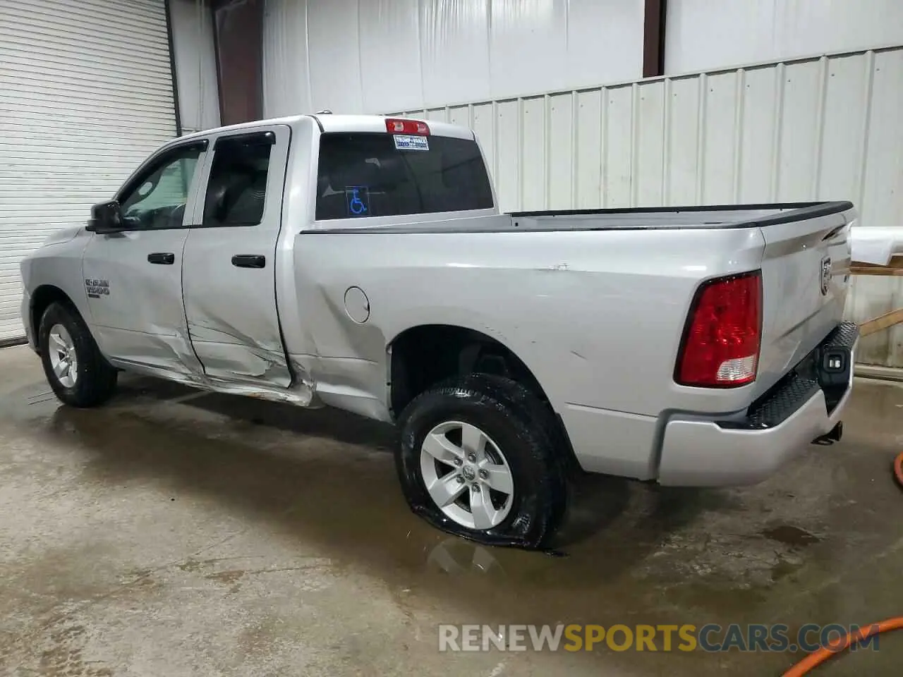 2 Photograph of a damaged car 1C6RR7FGXKS518965 RAM 1500 2019