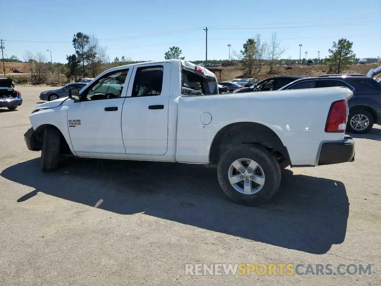 2 Photograph of a damaged car 1C6RR7FGXKS609704 RAM 1500 2019