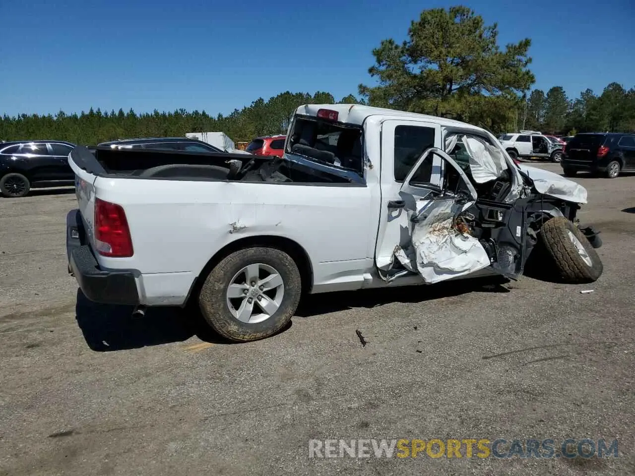 3 Photograph of a damaged car 1C6RR7FGXKS609704 RAM 1500 2019