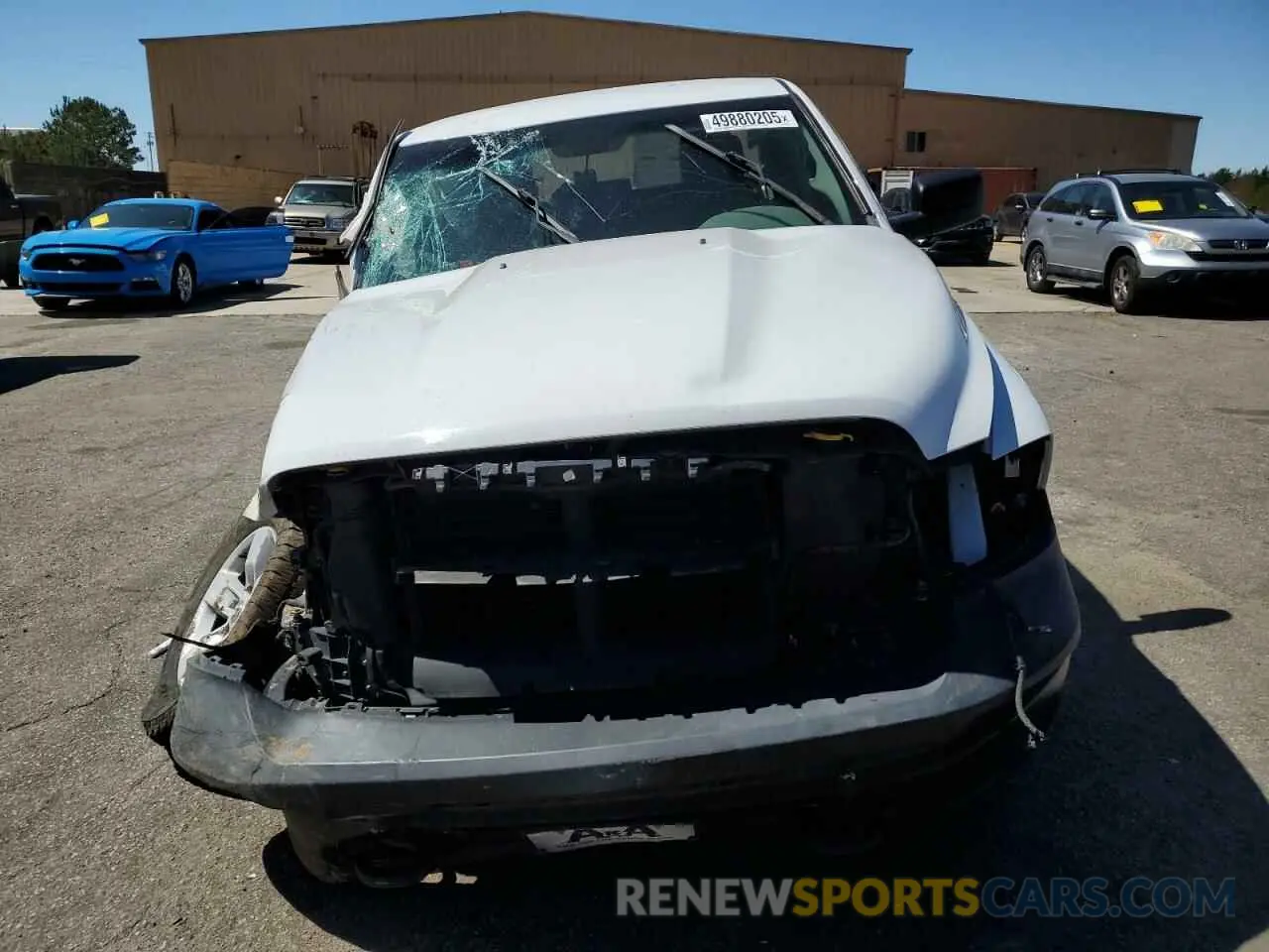 5 Photograph of a damaged car 1C6RR7FGXKS609704 RAM 1500 2019
