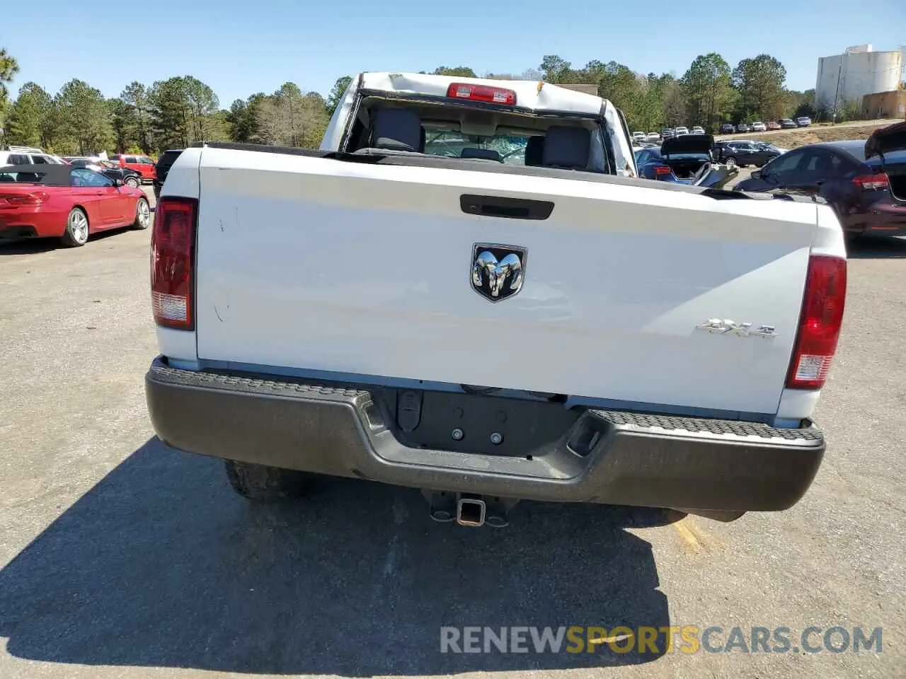 6 Photograph of a damaged car 1C6RR7FGXKS609704 RAM 1500 2019