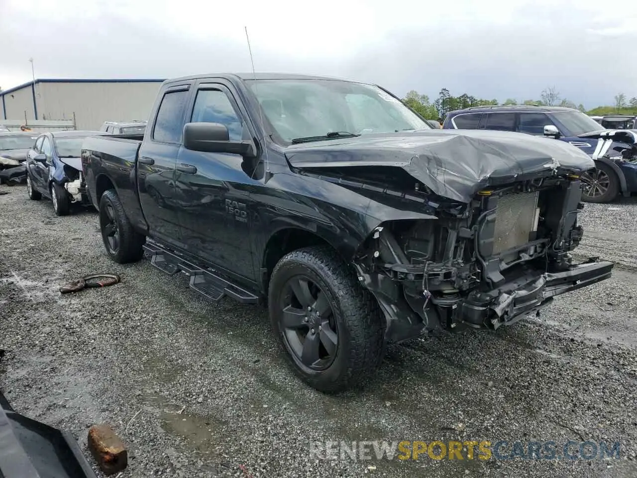 4 Photograph of a damaged car 1C6RR7FGXKS705459 RAM 1500 2019