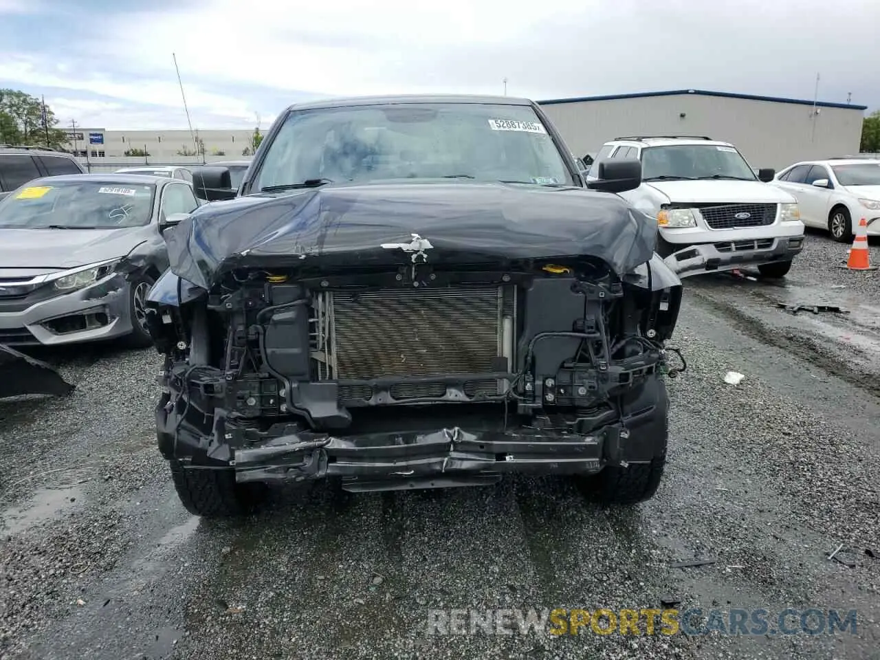 5 Photograph of a damaged car 1C6RR7FGXKS705459 RAM 1500 2019