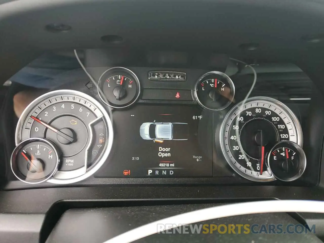 9 Photograph of a damaged car 1C6RR7FGXKS705459 RAM 1500 2019