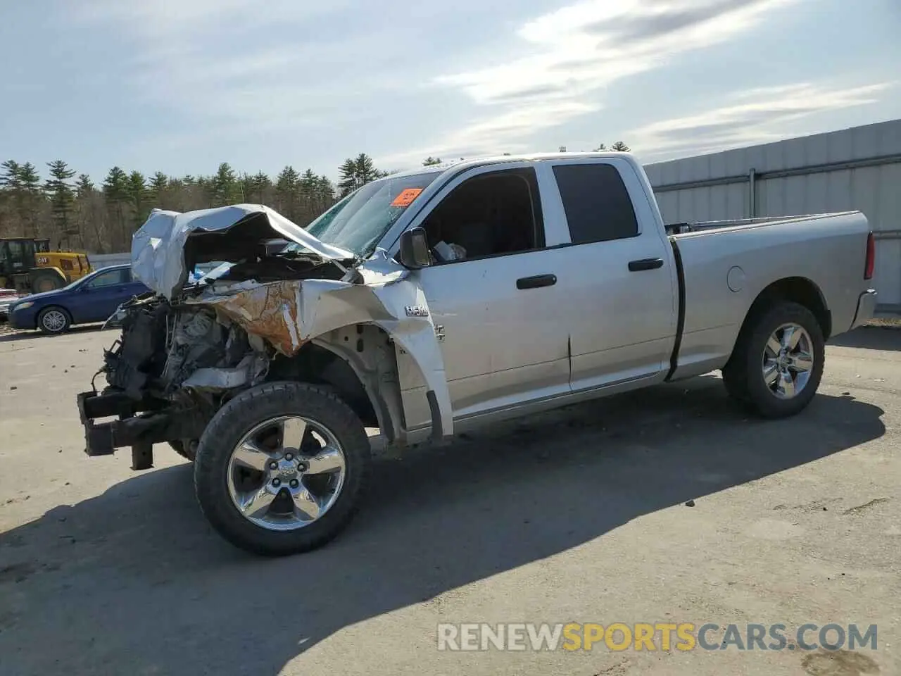1 Photograph of a damaged car 1C6RR7FT1KS517572 RAM 1500 2019