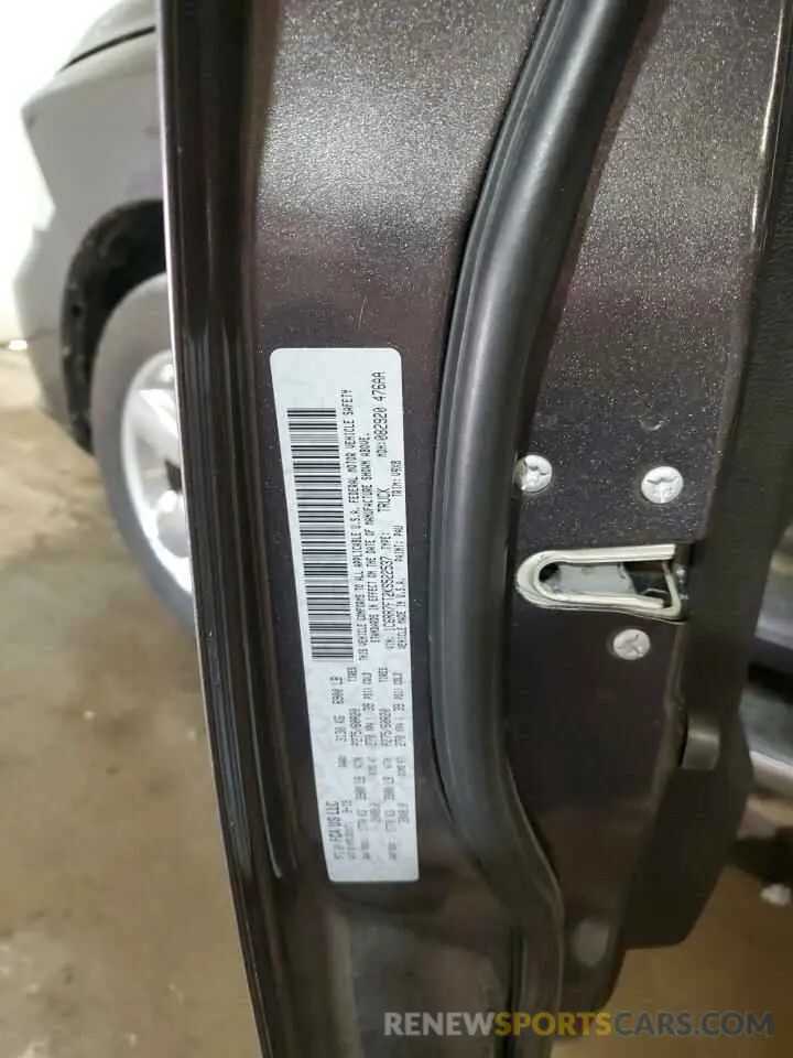 12 Photograph of a damaged car 1C6RR7FT2KS522537 RAM 1500 2019
