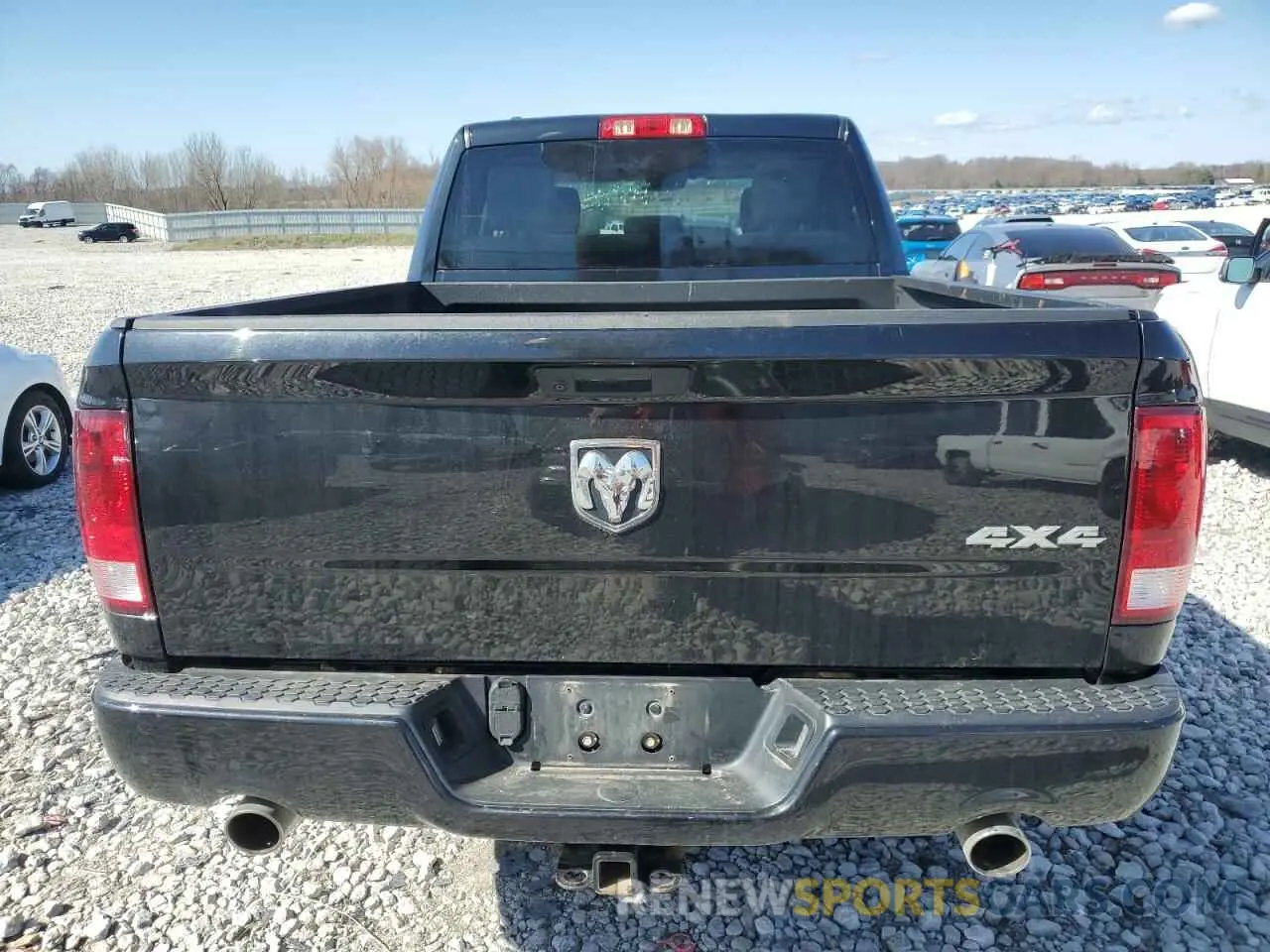 6 Photograph of a damaged car 1C6RR7FT2KS597724 RAM 1500 2019