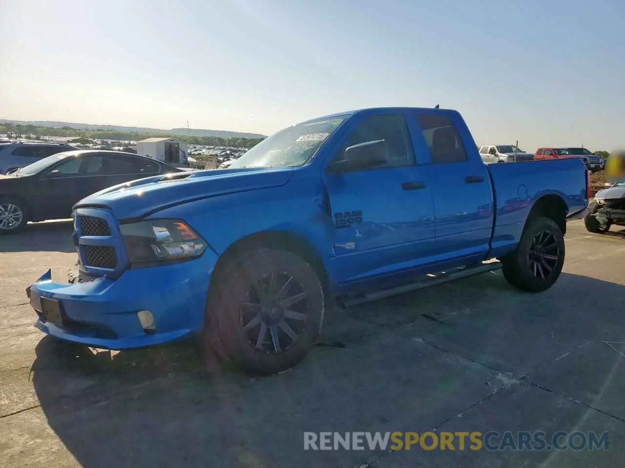 1 Photograph of a damaged car 1C6RR7FT3KS638474 RAM 1500 2019