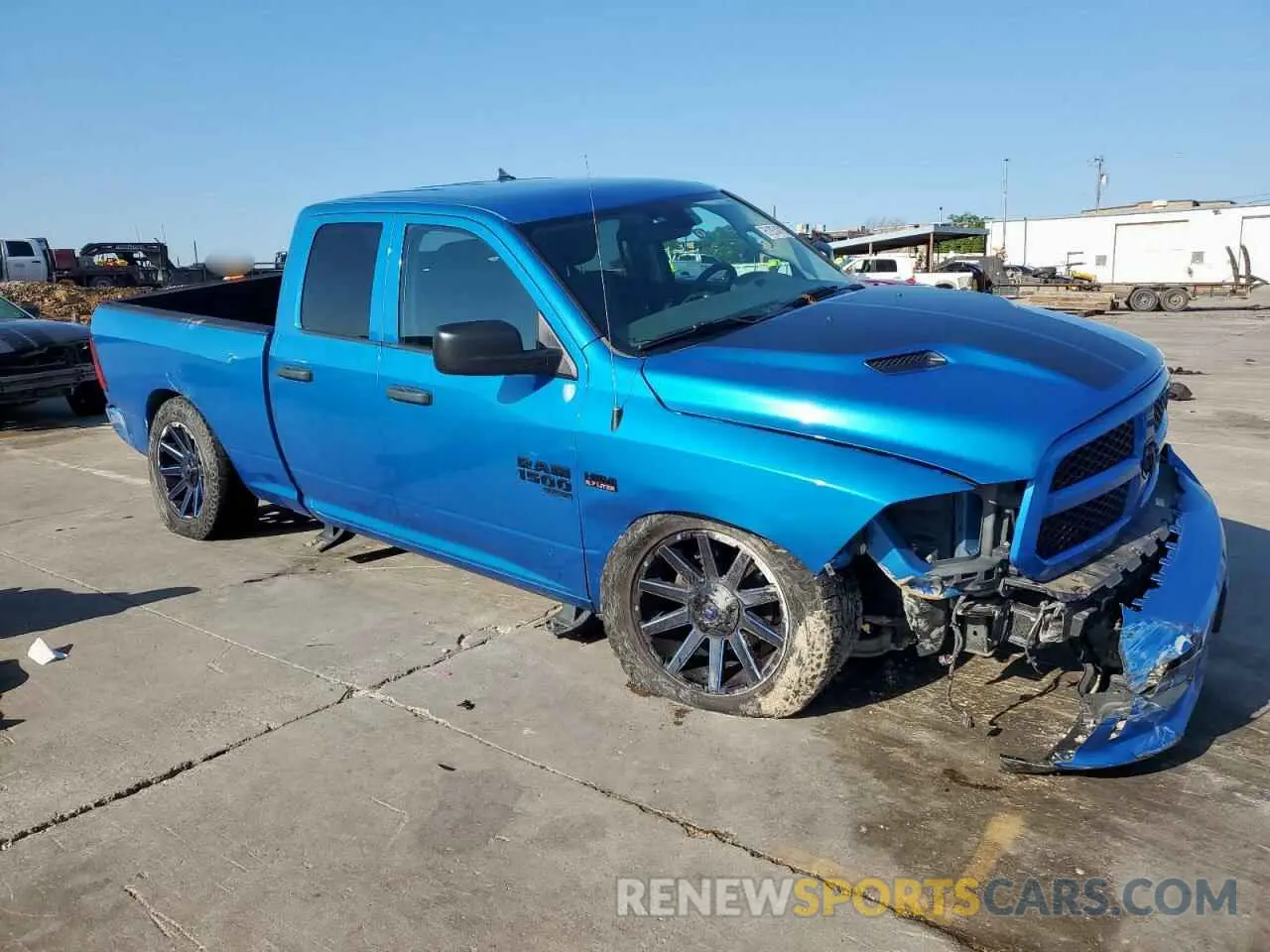 4 Photograph of a damaged car 1C6RR7FT3KS638474 RAM 1500 2019