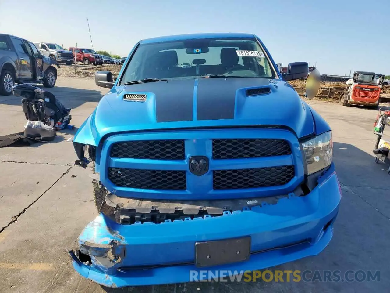 5 Photograph of a damaged car 1C6RR7FT3KS638474 RAM 1500 2019