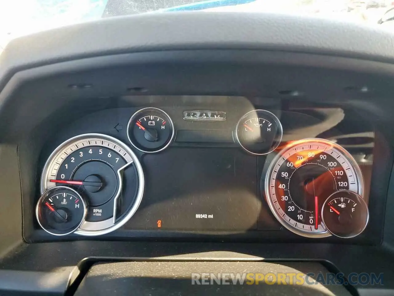 9 Photograph of a damaged car 1C6RR7FT3KS638474 RAM 1500 2019
