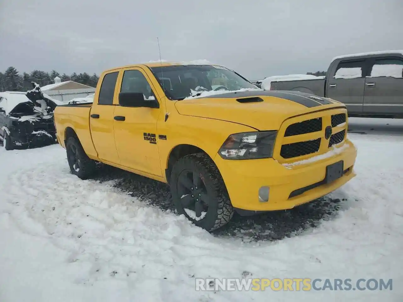 4 Photograph of a damaged car 1C6RR7FT4KS652173 RAM 1500 2019