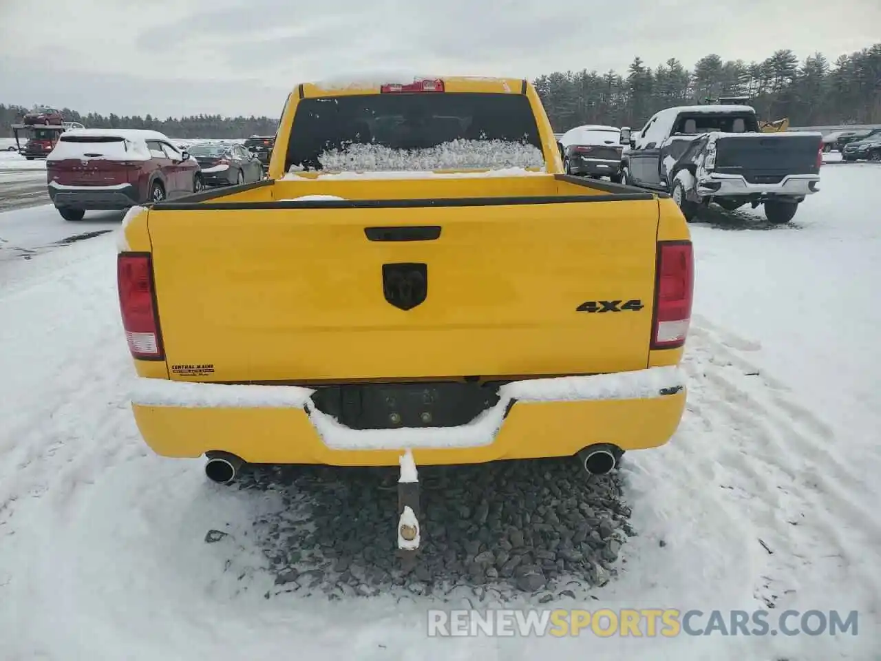 6 Photograph of a damaged car 1C6RR7FT4KS652173 RAM 1500 2019