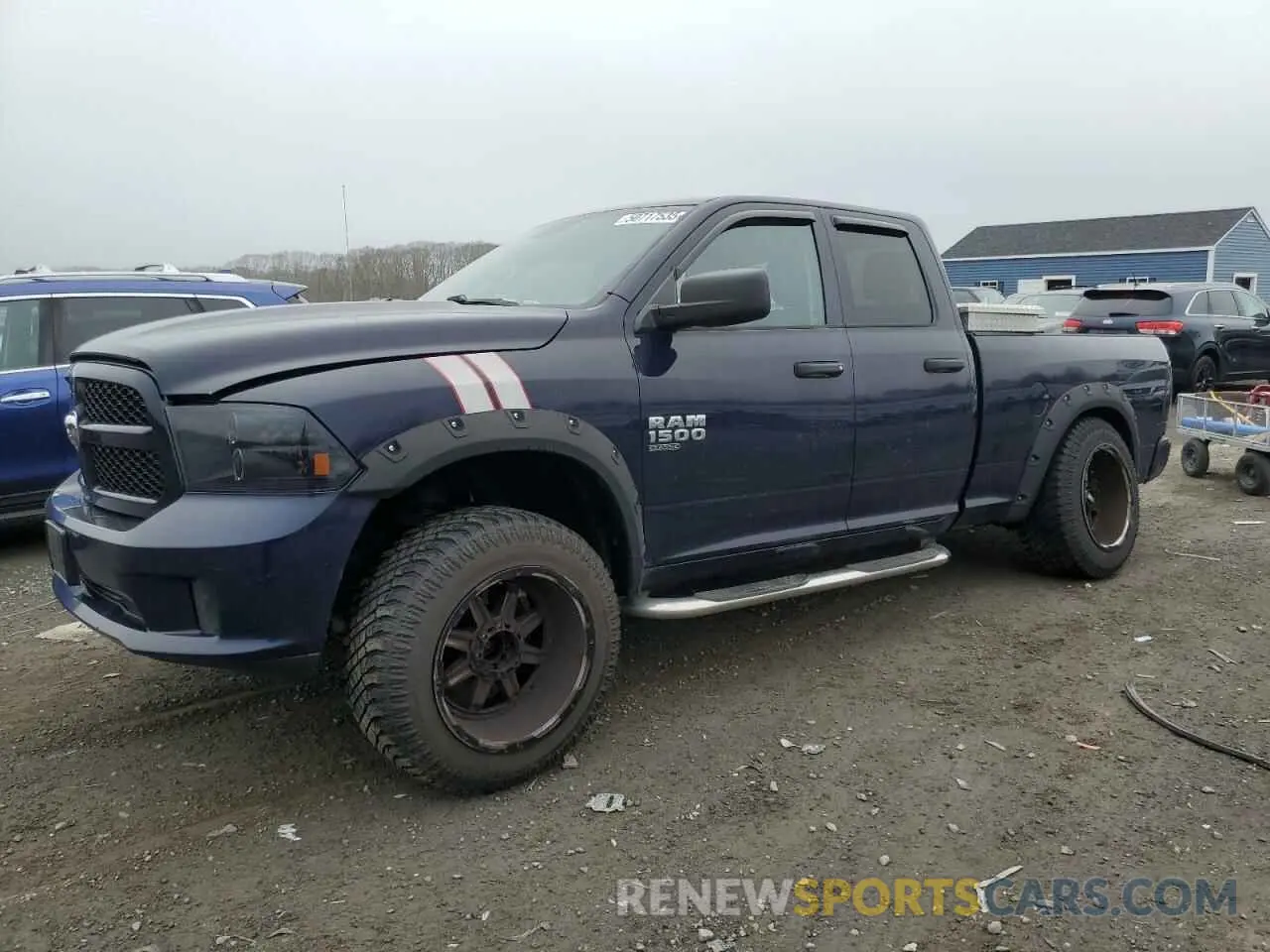 1 Photograph of a damaged car 1C6RR7FT7KS546784 RAM 1500 2019