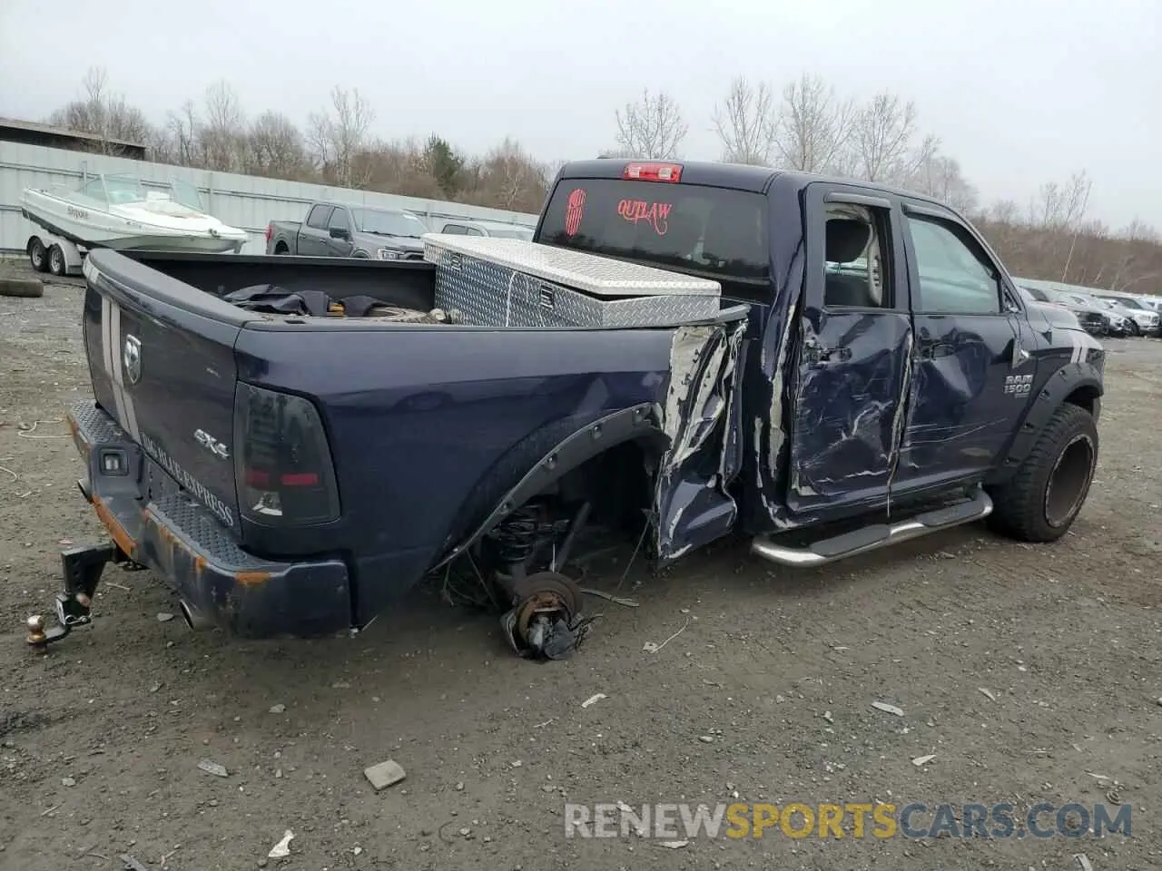 3 Photograph of a damaged car 1C6RR7FT7KS546784 RAM 1500 2019