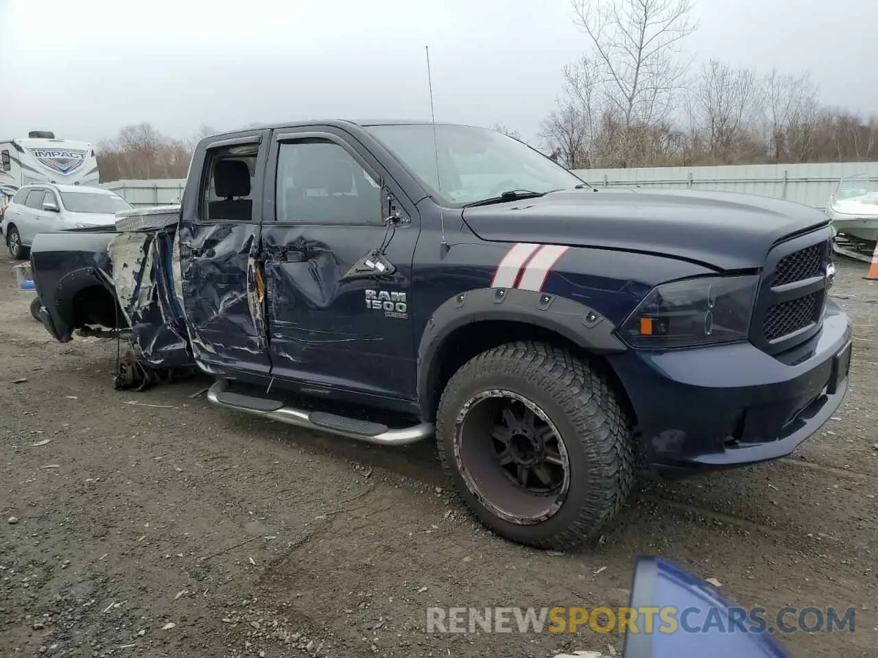 4 Photograph of a damaged car 1C6RR7FT7KS546784 RAM 1500 2019