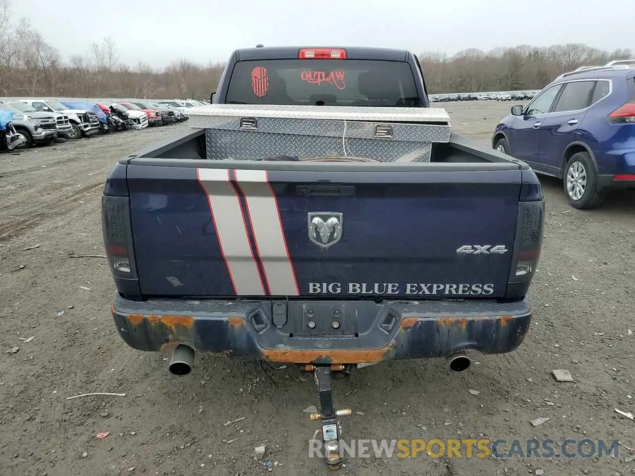 6 Photograph of a damaged car 1C6RR7FT7KS546784 RAM 1500 2019