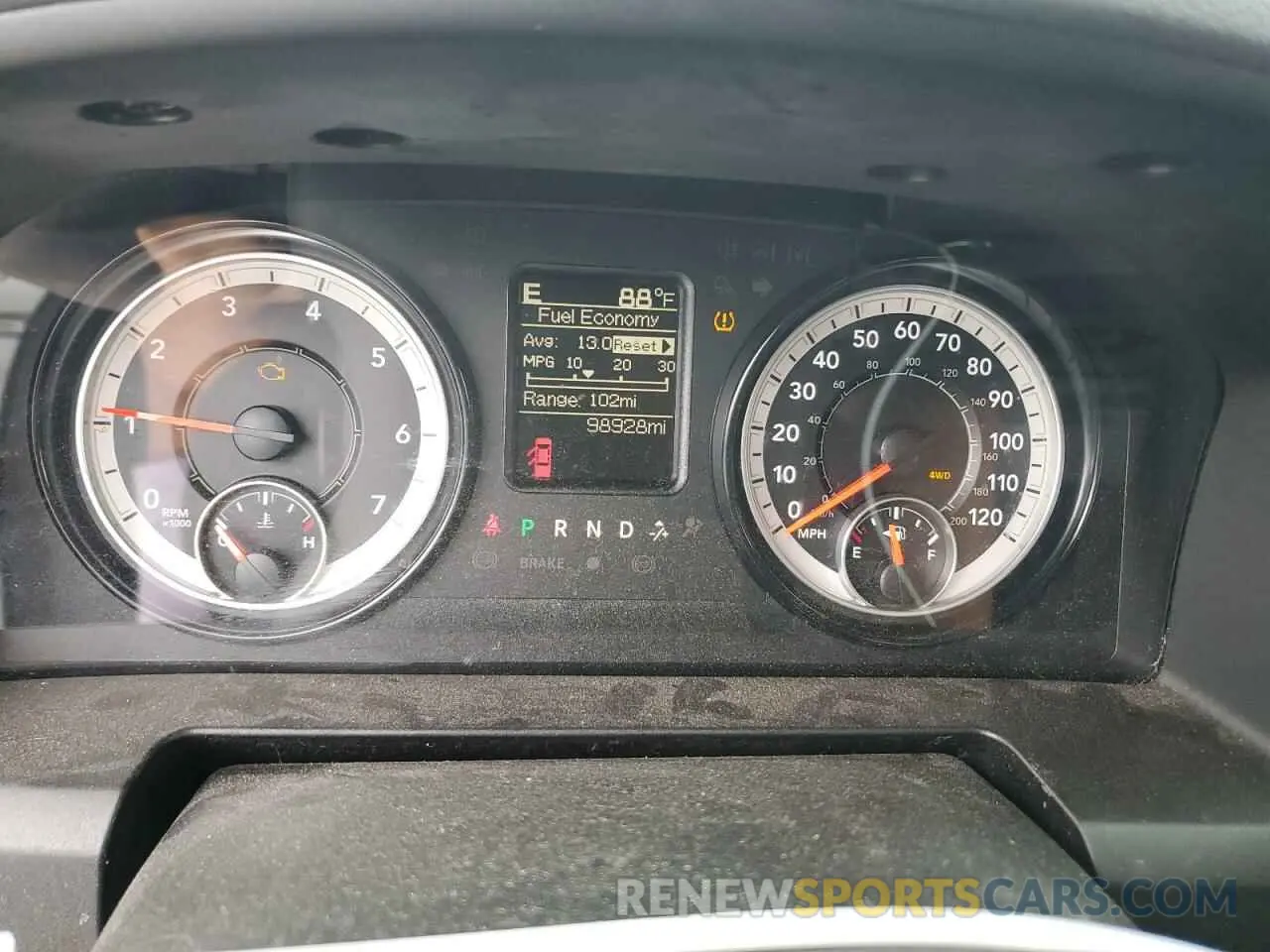 9 Photograph of a damaged car 1C6RR7FT8KS519108 RAM 1500 2019