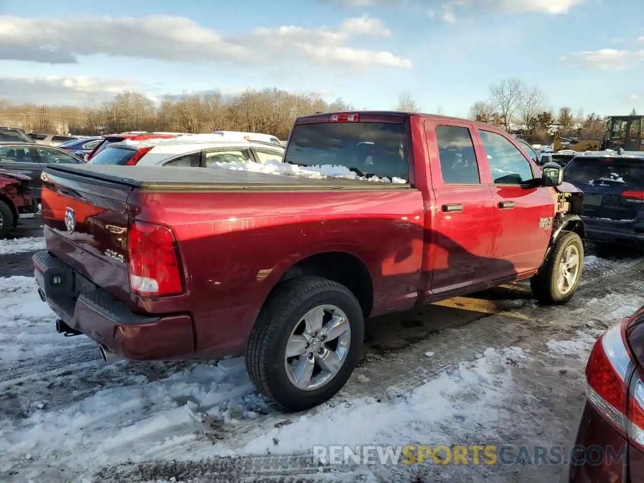 3 Photograph of a damaged car 1C6RR7FTXKS517263 RAM 1500 2019