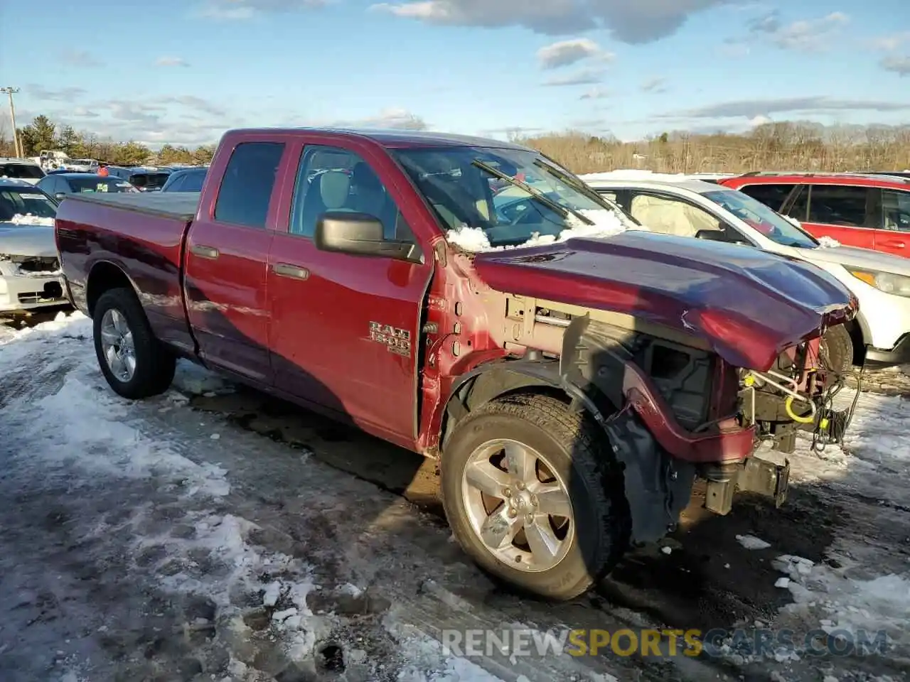 4 Photograph of a damaged car 1C6RR7FTXKS517263 RAM 1500 2019