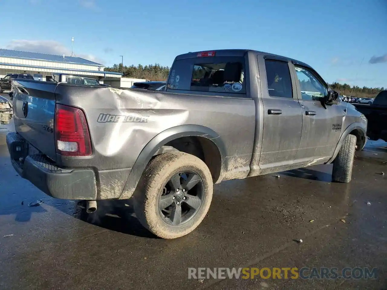 3 Photograph of a damaged car 1C6RR7GG4KS693016 RAM 1500 2019