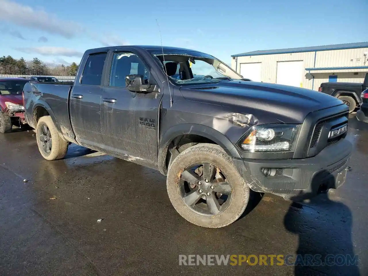 4 Photograph of a damaged car 1C6RR7GG4KS693016 RAM 1500 2019