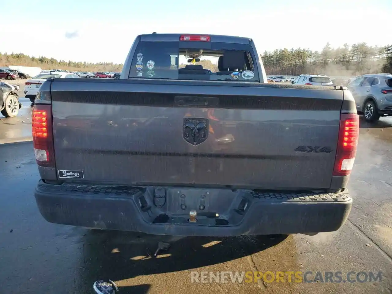 6 Photograph of a damaged car 1C6RR7GG4KS693016 RAM 1500 2019