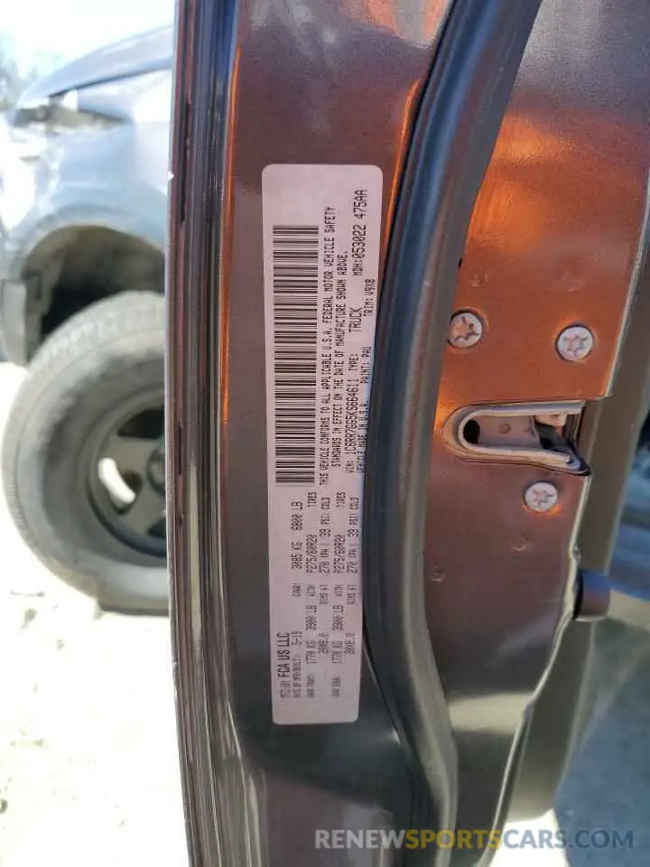 14 Photograph of a damaged car 1C6RR7GG5KS664611 RAM 1500 2019