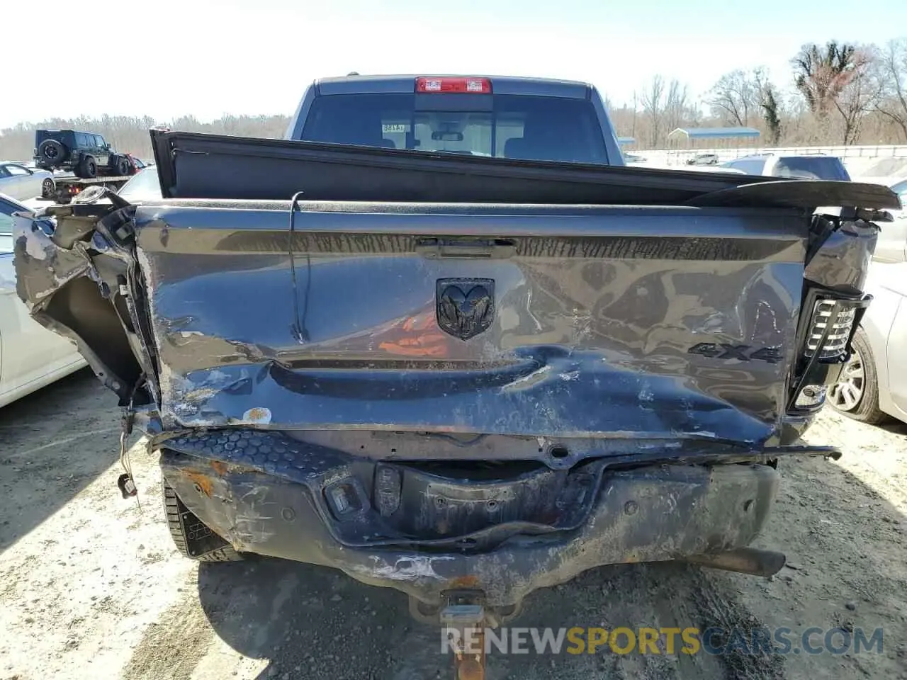 6 Photograph of a damaged car 1C6RR7GG5KS664611 RAM 1500 2019