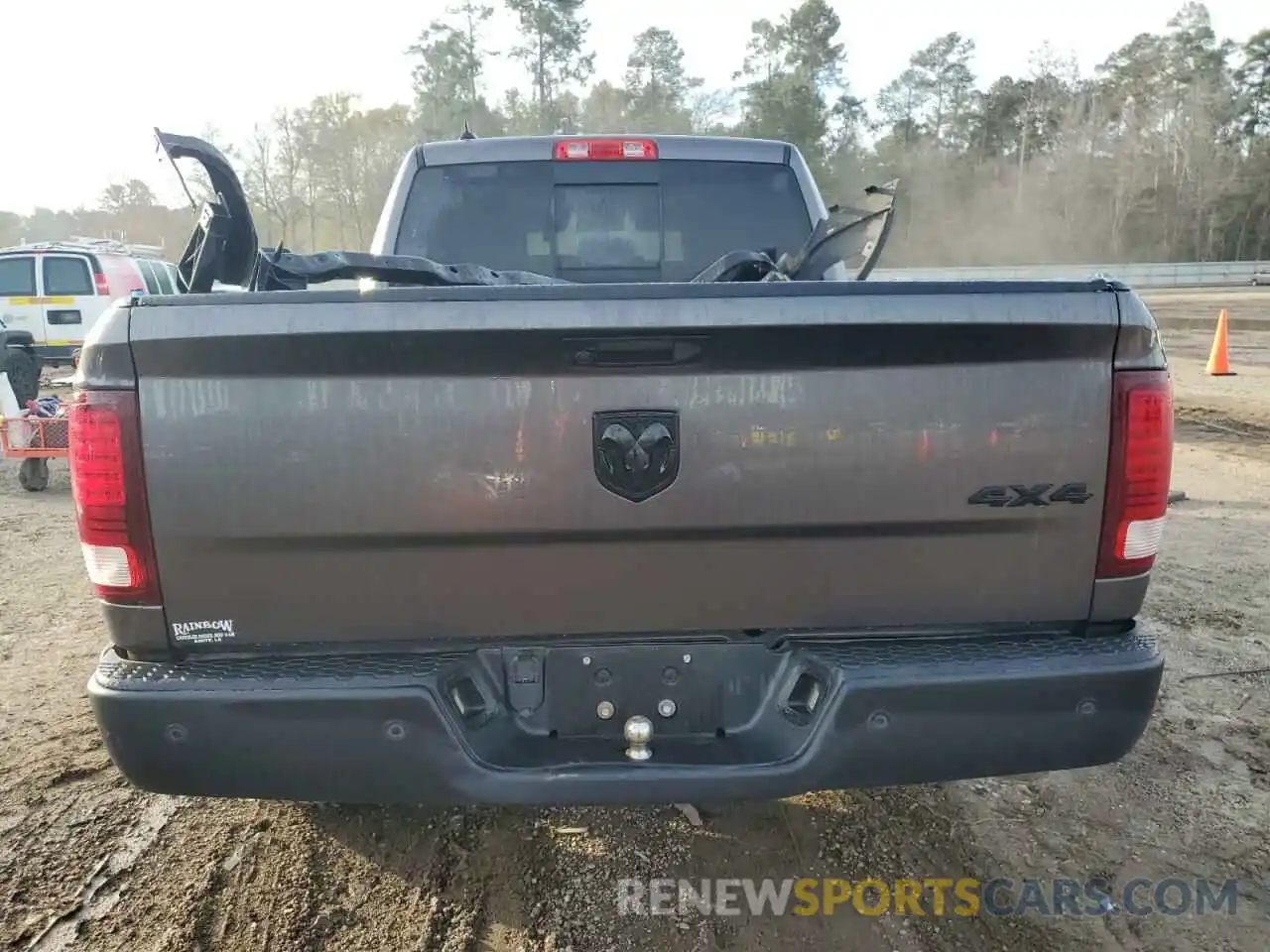 6 Photograph of a damaged car 1C6RR7GG7KS653304 RAM 1500 2019