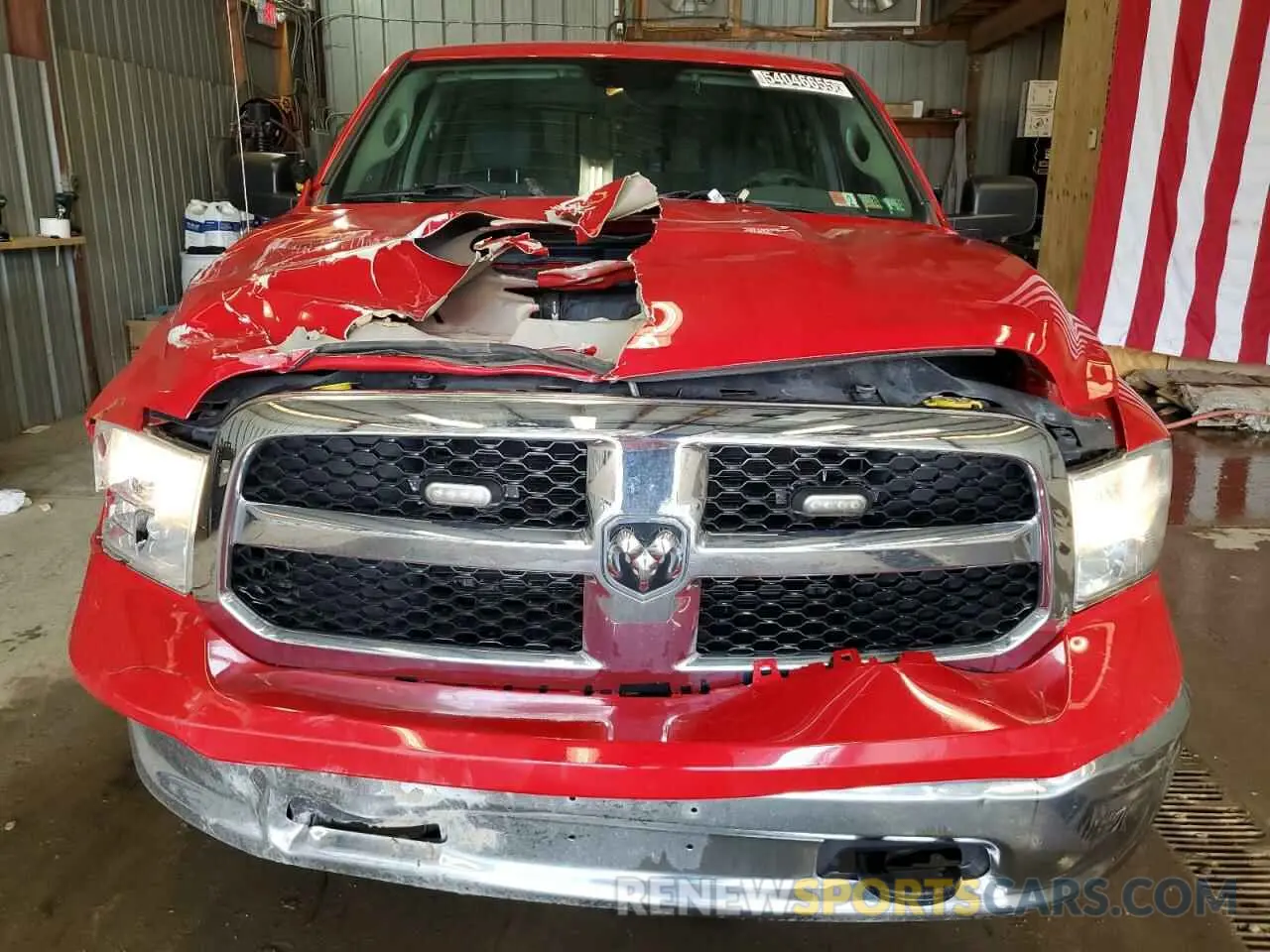 5 Photograph of a damaged car 1C6RR7GG8KS672072 RAM 1500 2019