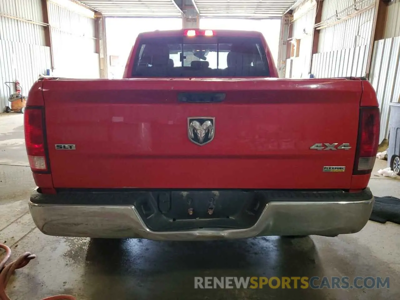 6 Photograph of a damaged car 1C6RR7GG8KS672072 RAM 1500 2019