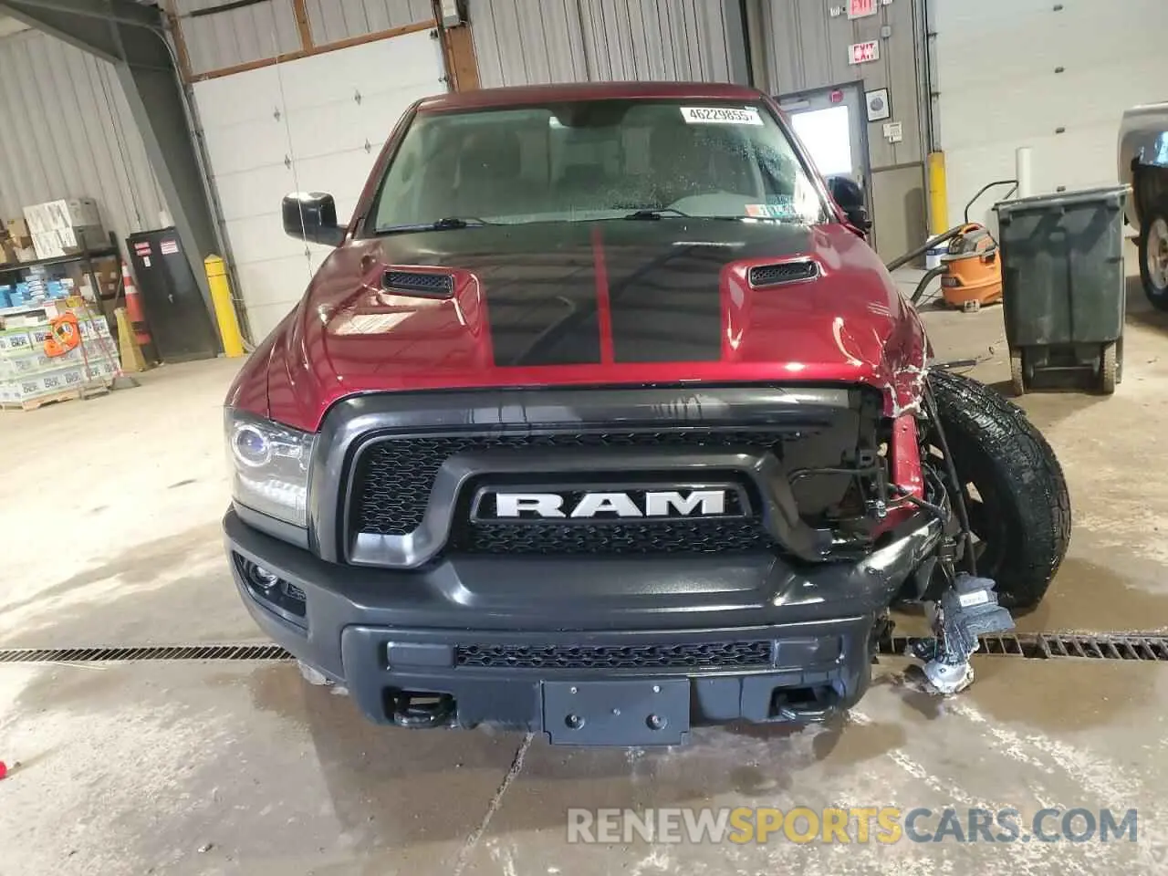 5 Photograph of a damaged car 1C6RR7GT1KS636916 RAM 1500 2019