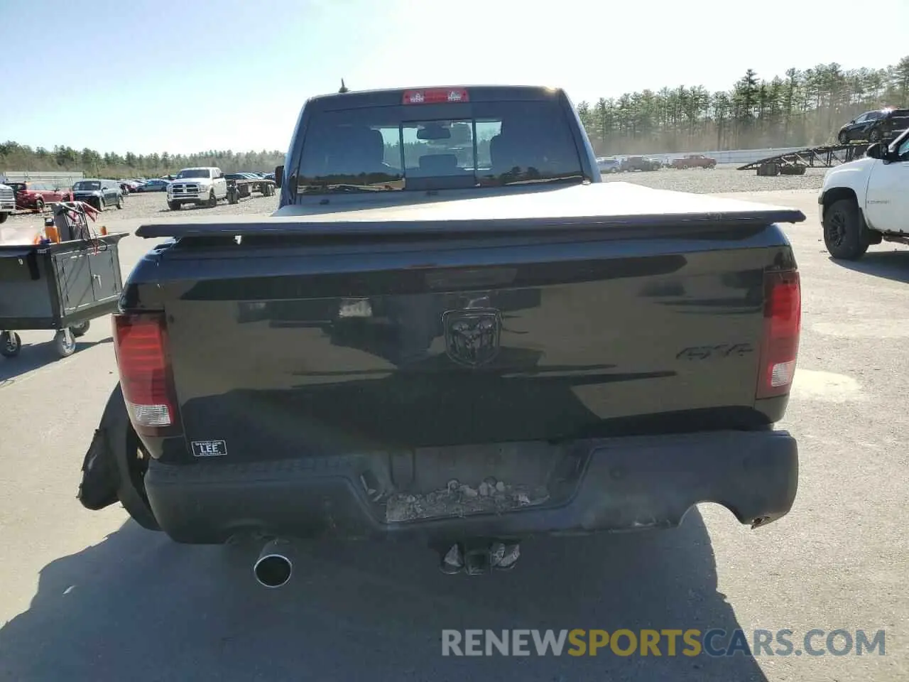 6 Photograph of a damaged car 1C6RR7GT2KS688426 RAM 1500 2019