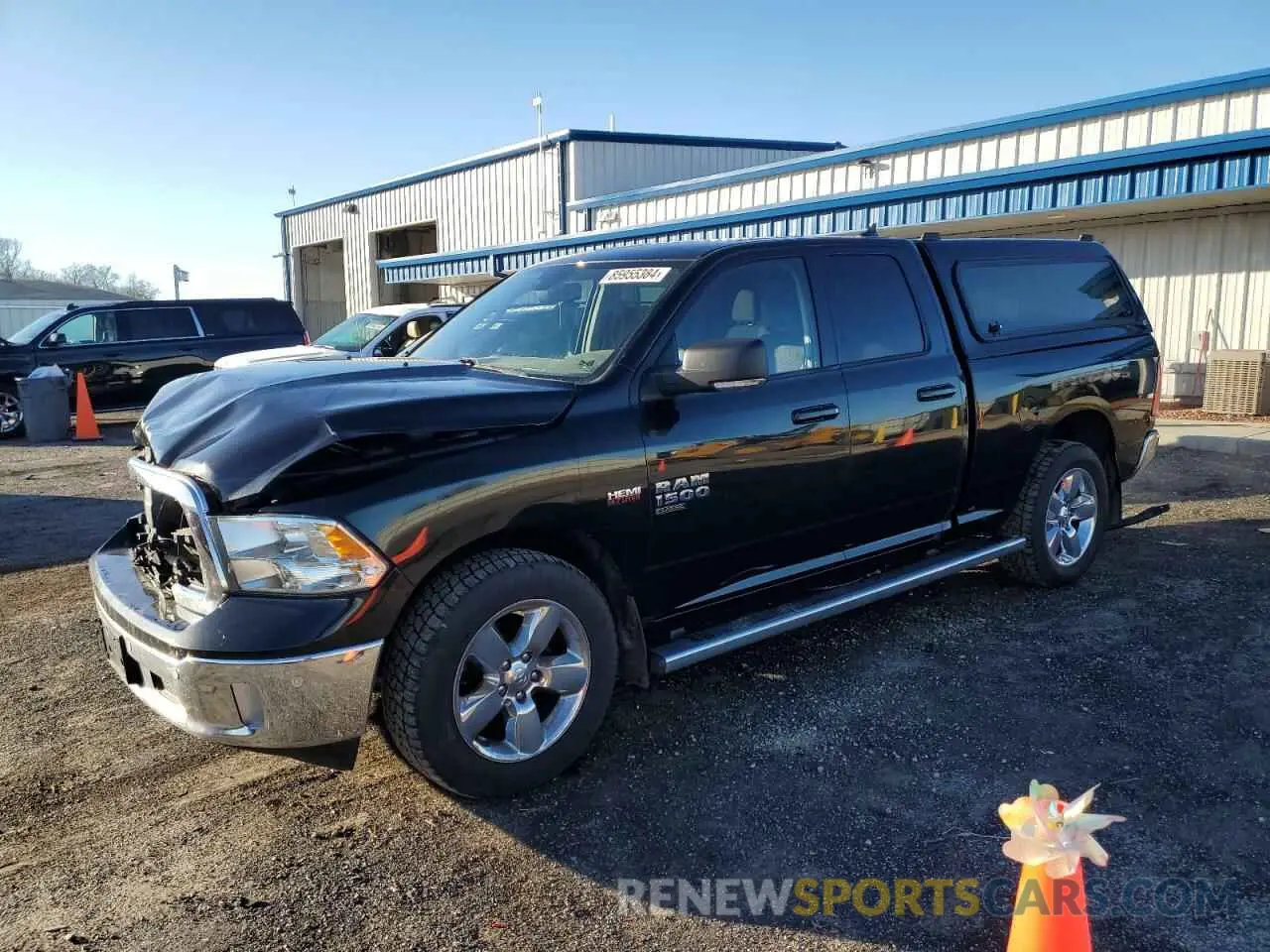 1 Photograph of a damaged car 1C6RR7GT4KS551360 RAM 1500 2019
