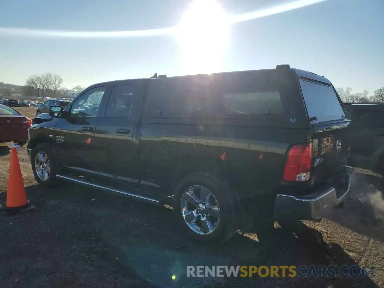 2 Photograph of a damaged car 1C6RR7GT4KS551360 RAM 1500 2019