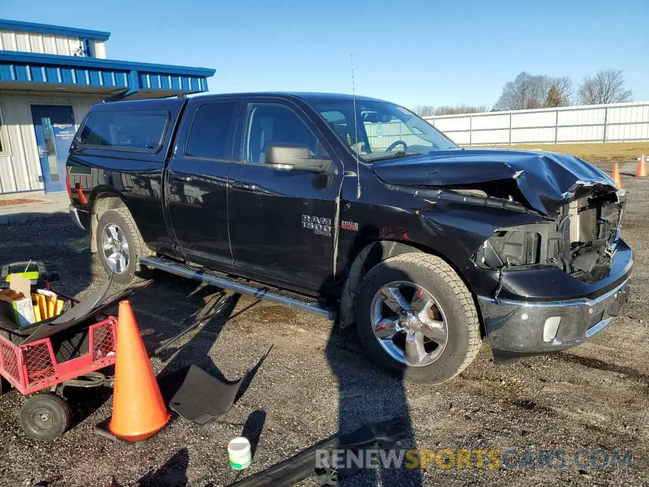 4 Photograph of a damaged car 1C6RR7GT4KS551360 RAM 1500 2019