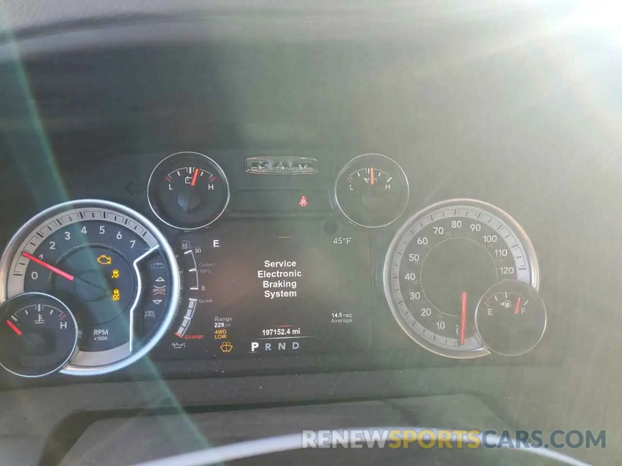 9 Photograph of a damaged car 1C6RR7GT4KS551360 RAM 1500 2019