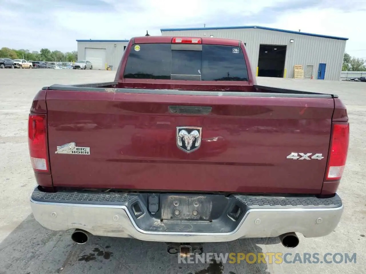 6 Photograph of a damaged car 1C6RR7GT7KS636631 RAM 1500 2019