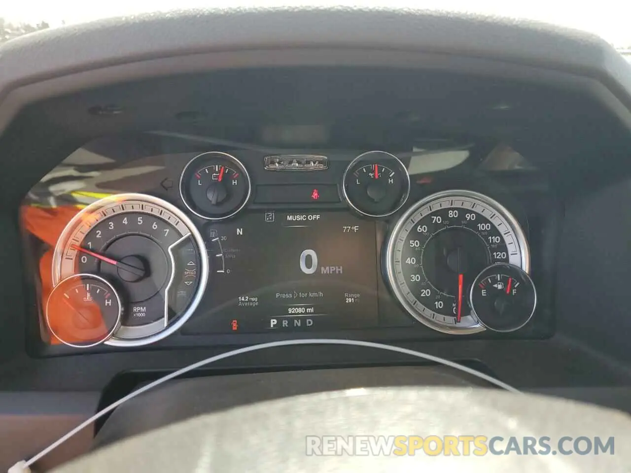 9 Photograph of a damaged car 1C6RR7GTXKS648398 RAM 1500 2019