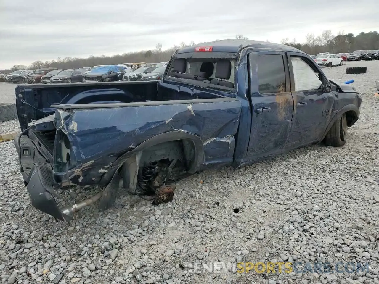 3 Photograph of a damaged car 1C6RR7GTXKS741597 RAM 1500 2019